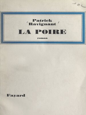 cover image of La poire